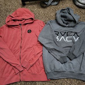 RVCA hoodies adult medium